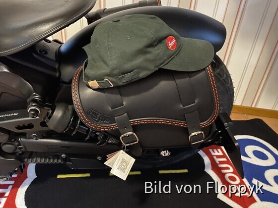 Sattelbags von Ends Cuoio sind dran