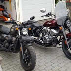 Eine Reise von der Vespa zur Hyosung und dann Indian