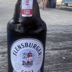 Am Strand eine kleine Pause eingelegt