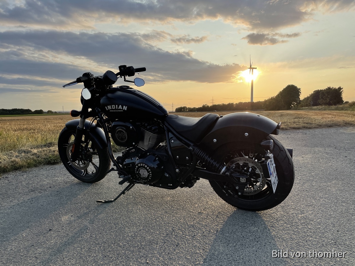 Indian Chief Dark Horse 2022 kleine Abendrunde