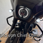 Neue Blinker mit Standlicht und Flarscheibe von Klock Werks