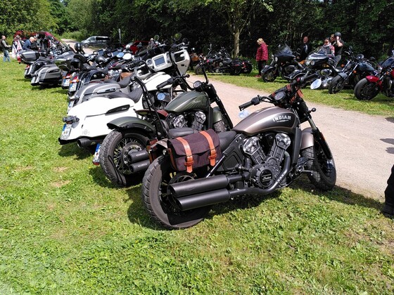 Pause beim Hexentanzplatz auf der großen Ausfahrt